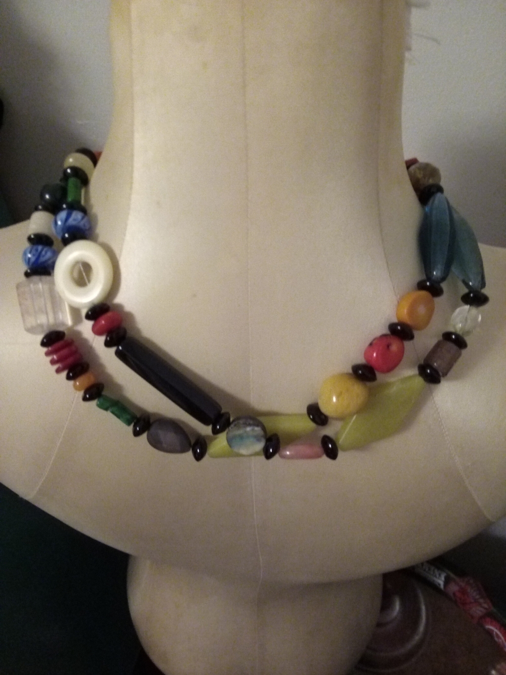 Colorful Multicolor Beaded Necklace - Women Jewelry